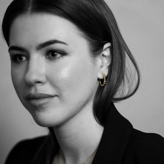 Bubble øredobber i sølv 22 mm 221387 - Bjerveur.noBubble øredobber i sølv 22 mm 221387