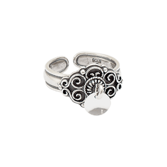 Bunadsring med lauv, oksidert 377102 - Bjerveur.noBunadsring med lauv, oksidert 377102