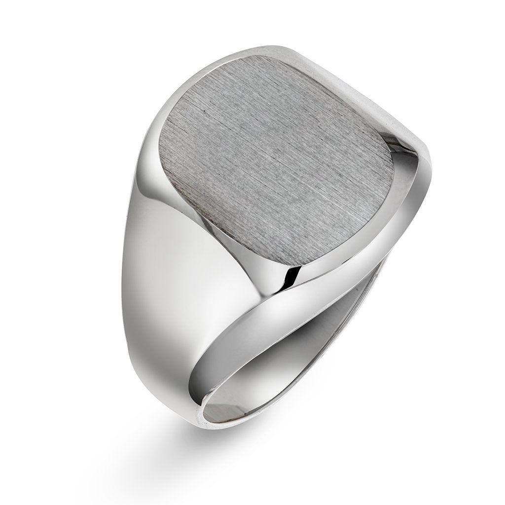 Ring i rhodinert 925 sølv 16,5 mm, bilde 1 av 2