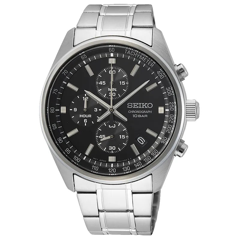 Seiko SSB379P1 herreklokke i stål