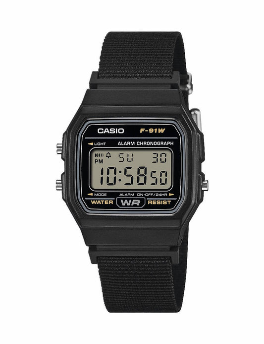 Casio Timeless F-91WF-1AEF herreklokke i resin, bilde 1 av 2