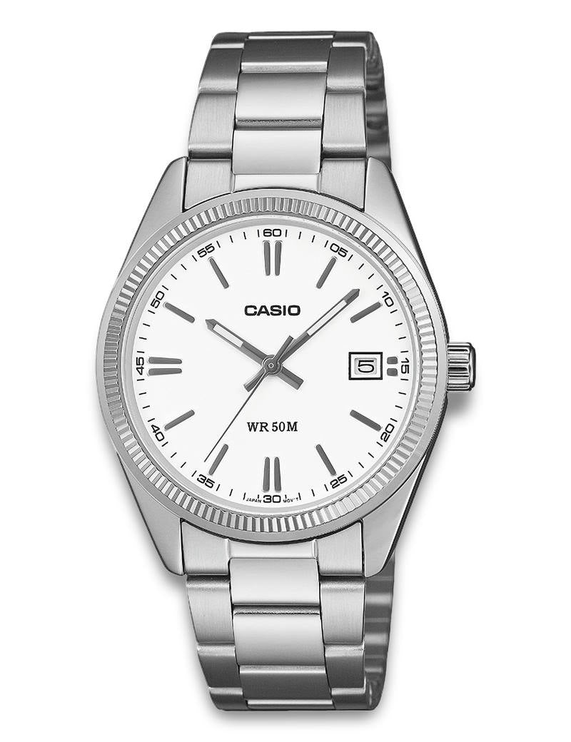 Casio Timeless UTP-1302PD-7AVEF herreklokke i stål