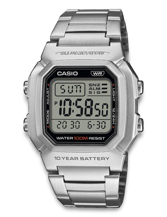 Casio Timeless W-800HD-1AVEF herreklokke i resin