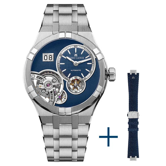 Maurice Lacroix Aikon AI6118-SS00E-430-C herreklokke i stål, bilde 1 av 6