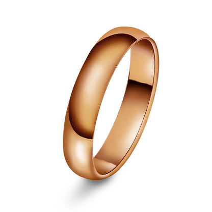 Forever giftering i rhodinert gull, flat og buet innside, bilde 8 av 15