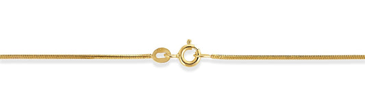 Aurum halskjede Slange dia.cut 0,9 mm, bilde 2 av 26