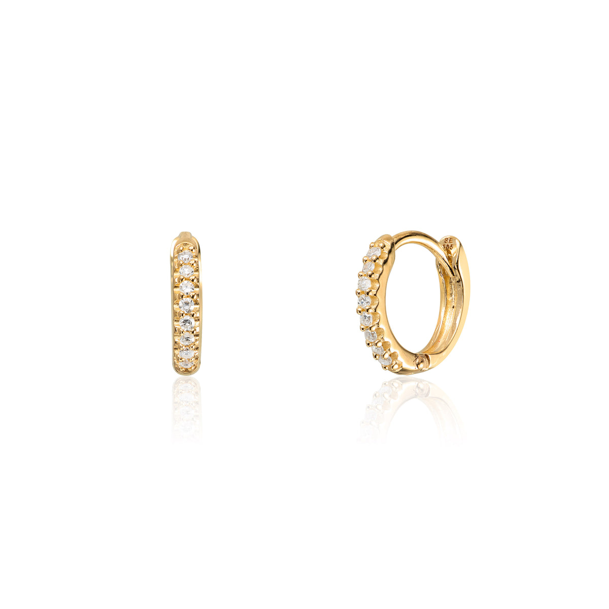 Øreringer 0,053ct WSI 585 Artikkelnr: 47349 - Bjerveur.noØreringer 0,053ct WSI 585 Artikkelnr: 47349