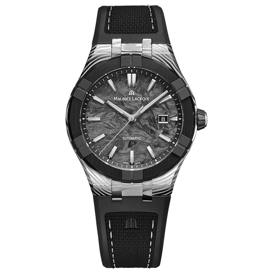 Maurice Lacroix Aikonic AC6008-K1C34-130-3 herreklokke i stål, bilde 1 av 2