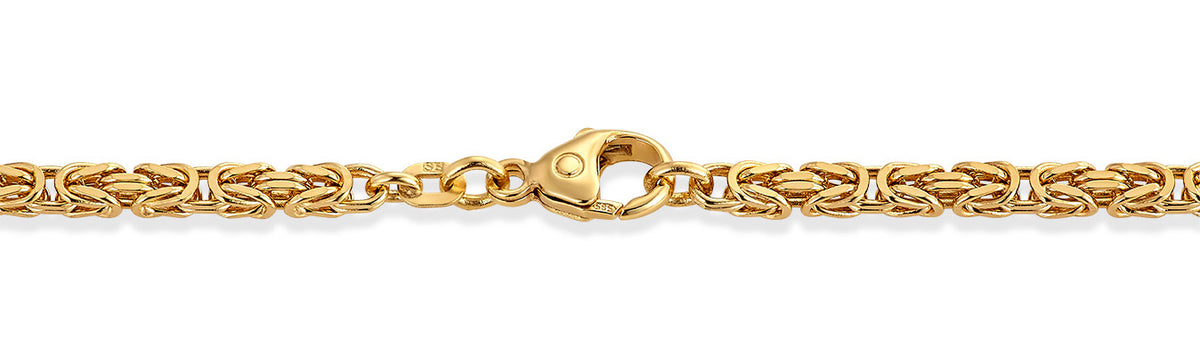 Aurum halskjede, kongekjede 2,8 mm bredt, bilde 12 av 36