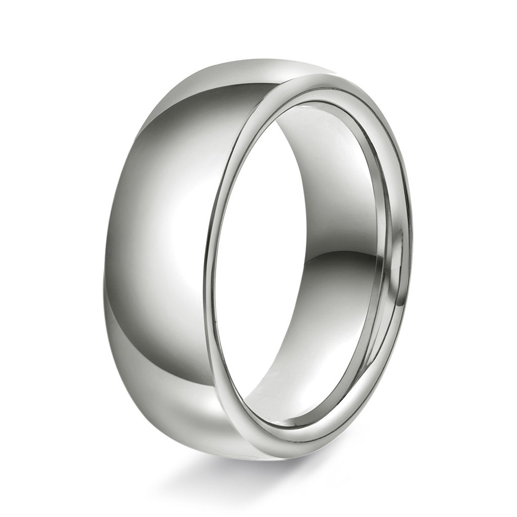 Ring i 14 karat hvitt gull, innvendig oval, bilde 6 av 6