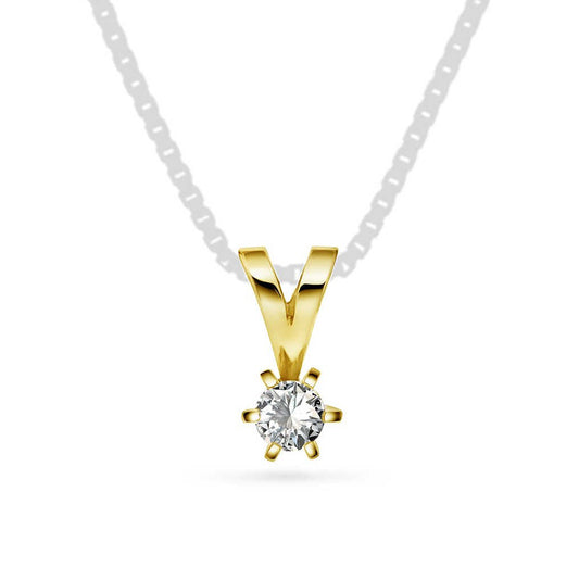 CAPELLA ANHENG I GULL M/DIA 0,20 CT WSI 2610001 - 020 - Bjerveur.noCAPELLA ANHENG I GULL M/DIA 0,20 CT WSI 2610001 - 020
