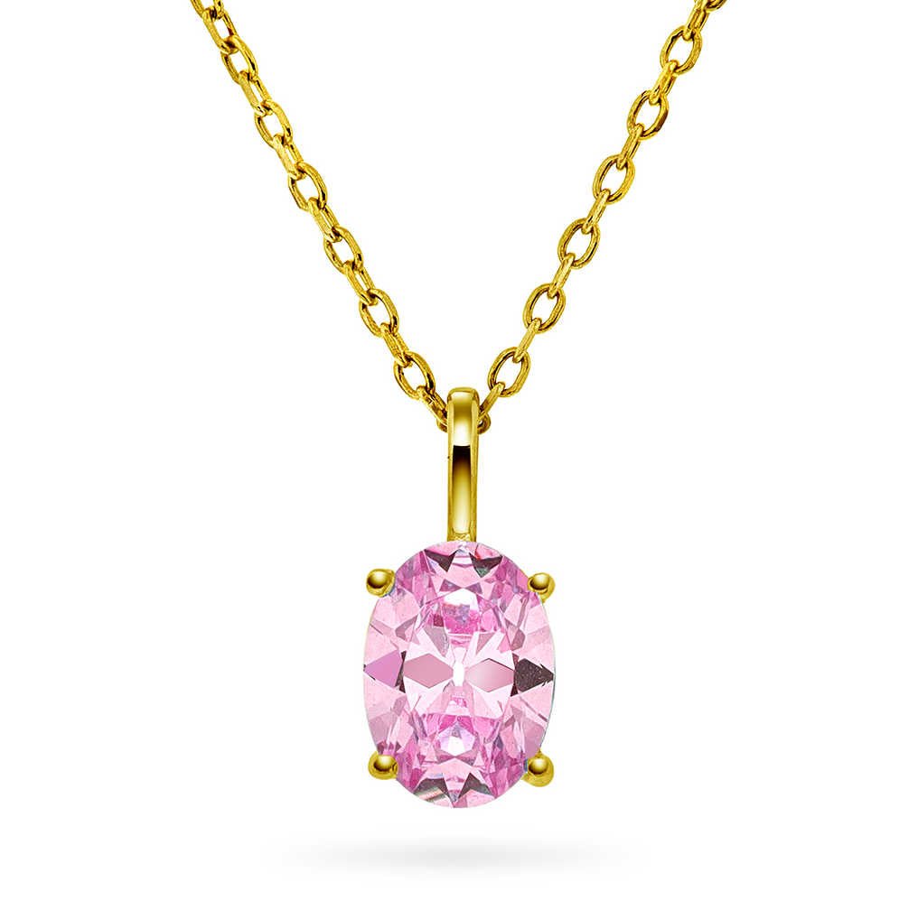 Cara smykke i sølv med rosa zirkonia 240357 - Bjerveur.noCara smykke i sølv med rosa zirkonia 240357