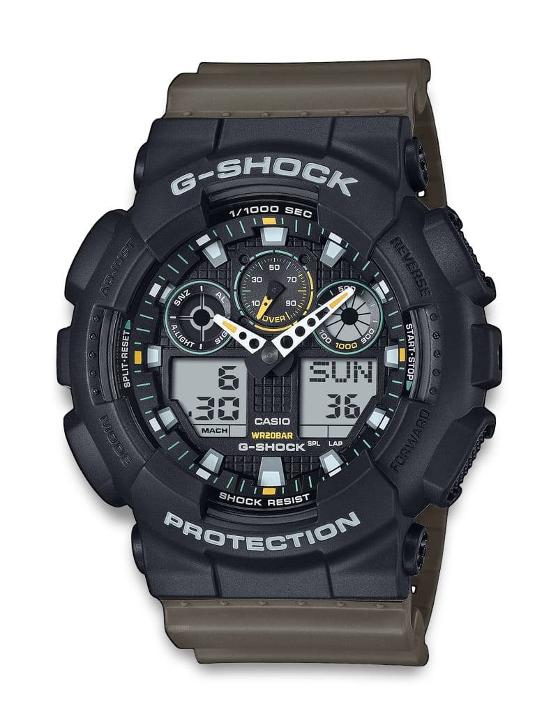 Casio G - Shock GA - 100TU - 1A3ER - Bjerveur.noCasio G - Shock GA - 100TU - 1A3ER