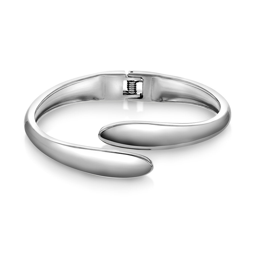 Frida Leonore armring i stål, Rise Open 9 mm bred, bilde 1 av 5