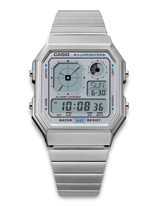 Casio Vintage A130WE-7AEF herreklokke i resin, bilde 2 av 2