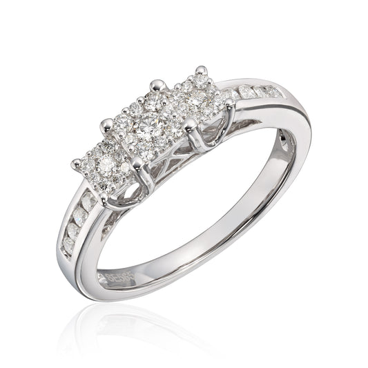 Ring 0,35ct WSI HV 585 Artikkelnr: 57343 - Bjerveur.noRing 0,35ct WSI HV 585 Artikkelnr: 57343