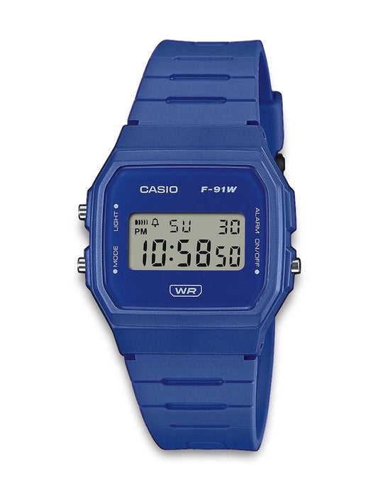 Casio Timeless F-91WB-2A1EF klokke i resin, bilde 1 av 2