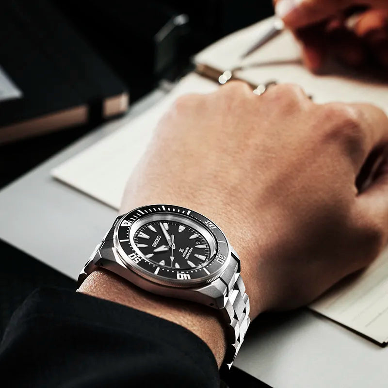 Seiko Prospex SRPL13 Herreklokke i Stål - Automatisk Solar, bilde 4