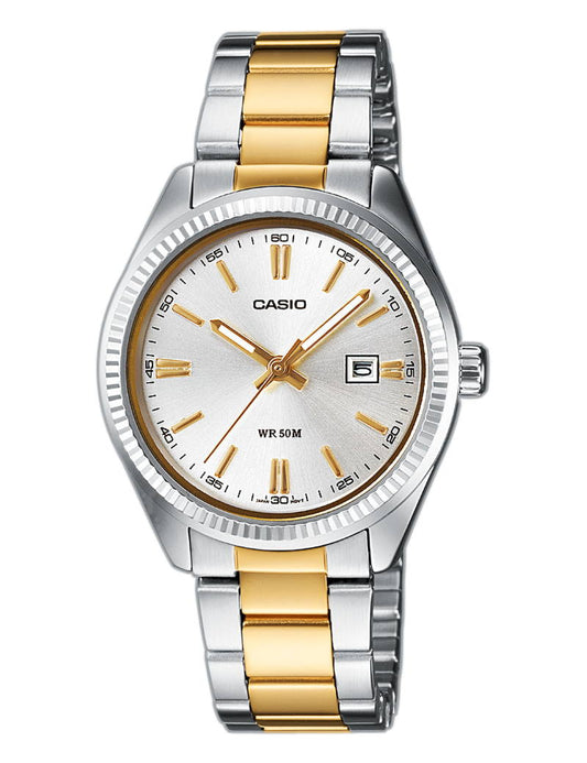 Casio Timeless LTP-1302PSG-7AVEG dameklokke