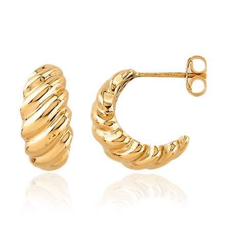 Chunky ørepynt i 14K gult gull Artikkelnr: 47667 - Bjerveur.noChunky ørepynt i 14K gult gull Artikkelnr: 47667