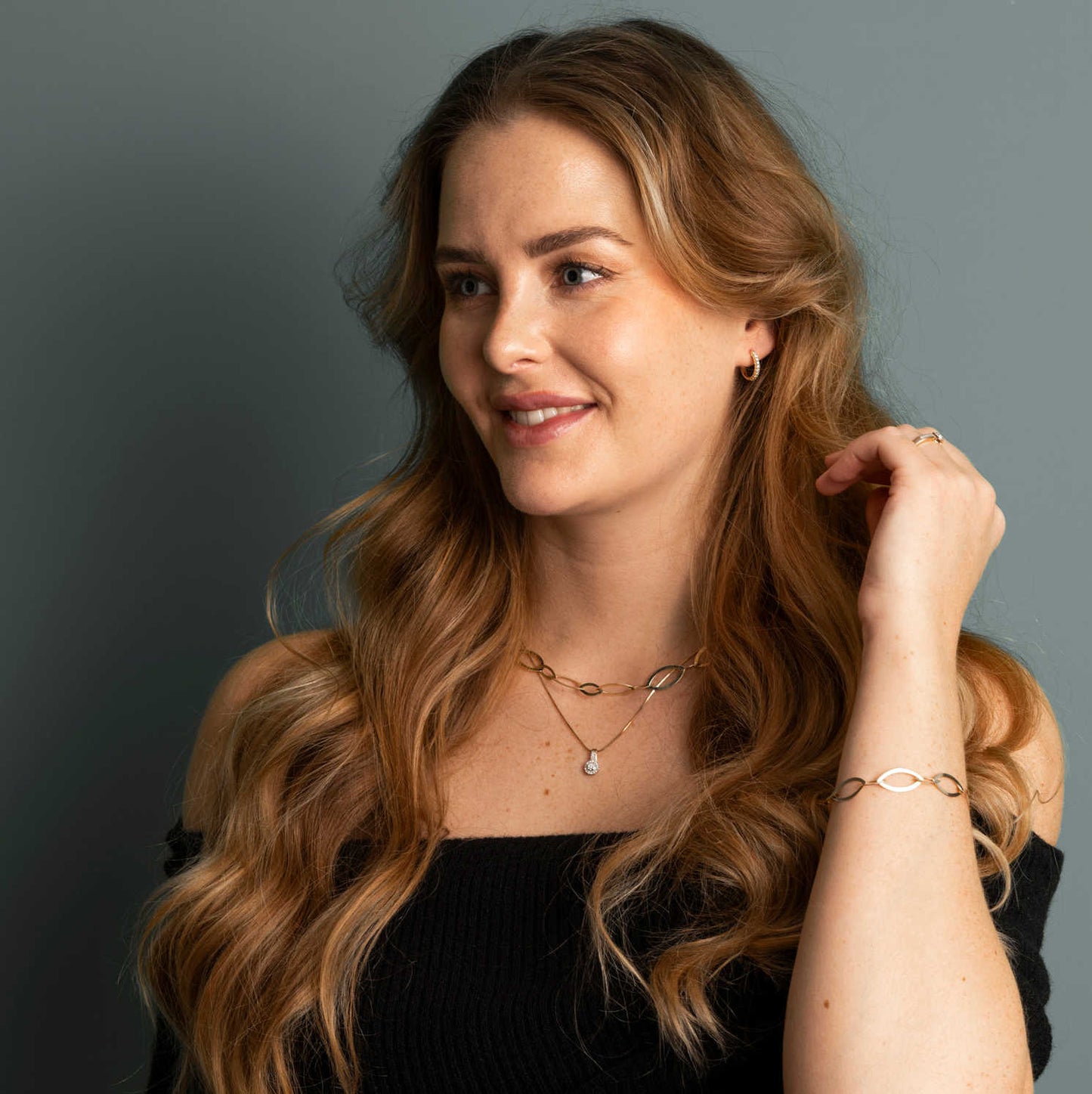Collier i gull 27900002 - 50 - Bjerveur.noCollier i gull 27900002 - 50