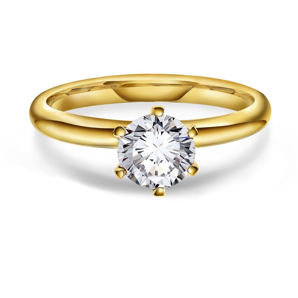 Contessa ring i gull LAB diamant 1,0 ct N240611 - Bjerveur.noContessa ring i gull LAB diamant 1,0 ct N240611