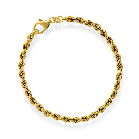 CORDEL ARMBÅND I GULL 3,8 MM 18 CM 2896407.18 - Bjerveur.noCORDEL ARMBÅND I GULL 3,8 MM 18 CM 2896407.18