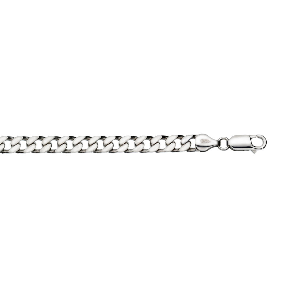 PANSER ARMLENKE I SØLV 6 MM 21 CM 24160121 - Bjerveur.noPANSER ARMLENKE I SØLV 6 MM 21 CM 24160121