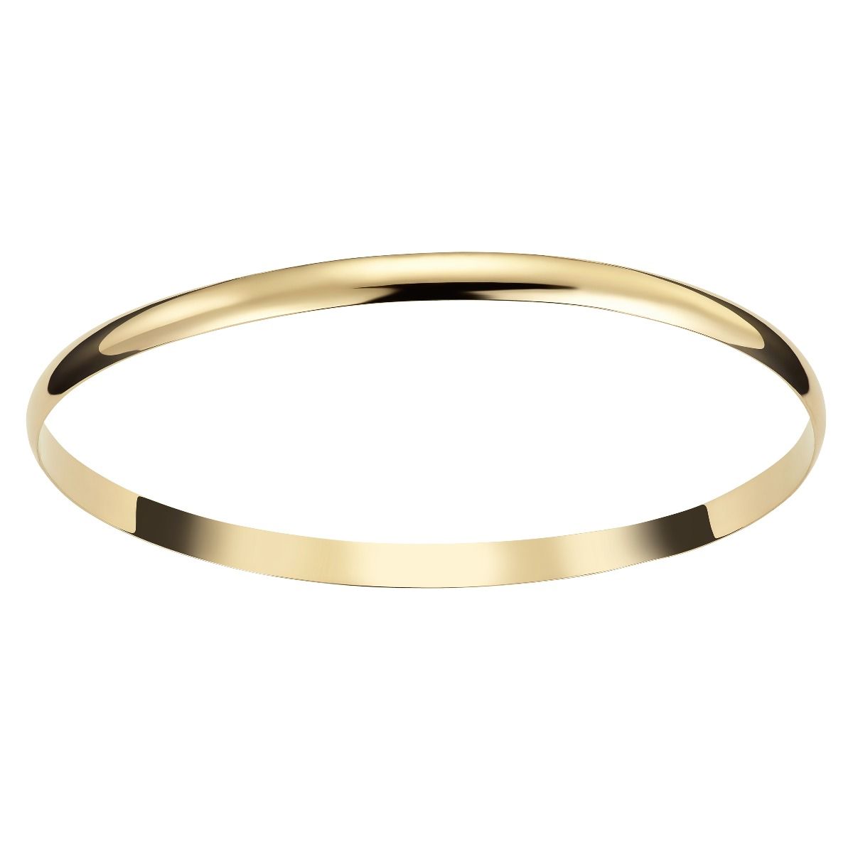 Armring i massivt 14 karat gult gull, bilde 9 av 16