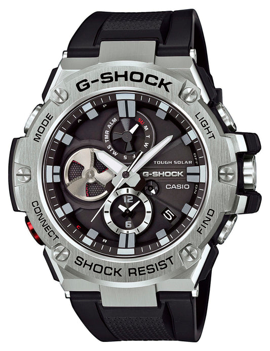 Casio G-Shock GST-B100-1AER herreklokke i stål, bilde 1 av 3