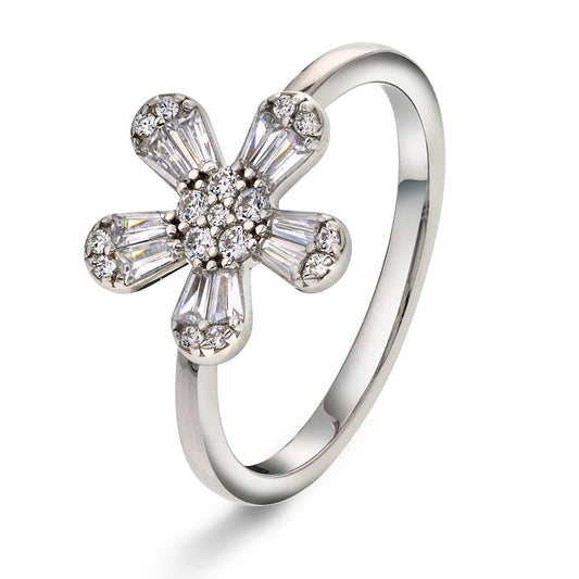 Dina ring i rhodinert sølv med zirkonia 11 mm, bilde 1 av 3