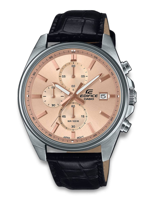 Casio Edifice EFV-610EL-5AUEF herreklokke i stål - Ana-digi