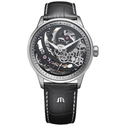 Maurice Lacroix 1975 758108-SS001-090-2 herreklokke i stål, bilde 1 av 5