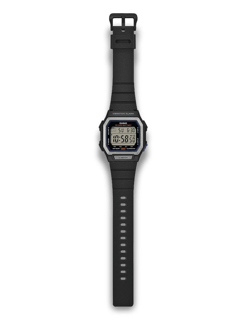 Casio Timeless W-738H-1AVEF herreklokke i resin, bilde 2 av 3