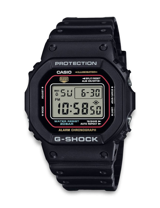 Casio G-Shock DW-5600RL-1ER herreklokke i resin
