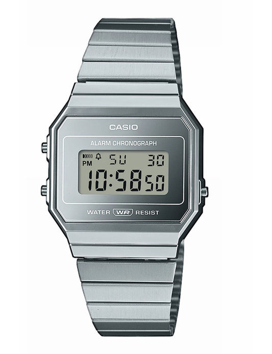 Casio Vintage A700WEV-7AEF herreklokke i stål