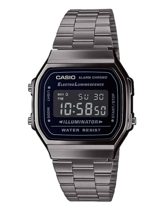 Casio Vintage A168WEGG-1BEF dameklokke i resin