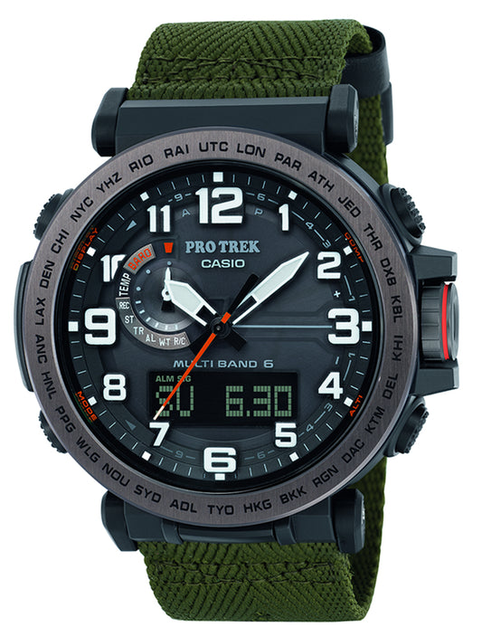 Casio Pro Trek PRW-6600YB-3ER herreklokke i resin