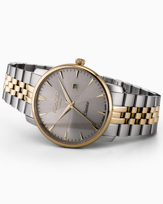 Roamer Classico 971856 48 55 50 herreklokke i stål, bilde 2 av 5