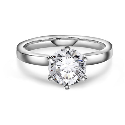 Gems Contessa ring i 14 karat hvitt gull med labdiamant 2,00 ct, bilde 1 av 6
