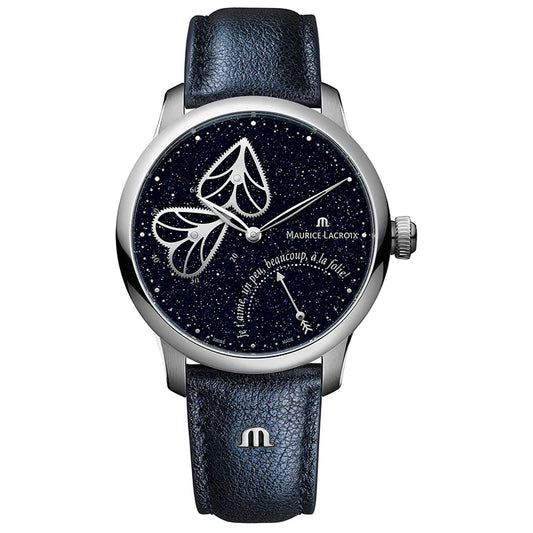Maurice Lacroix Masterpiece MP6068-SS001-430-1 dameklokke i stål, bilde 1 av 3