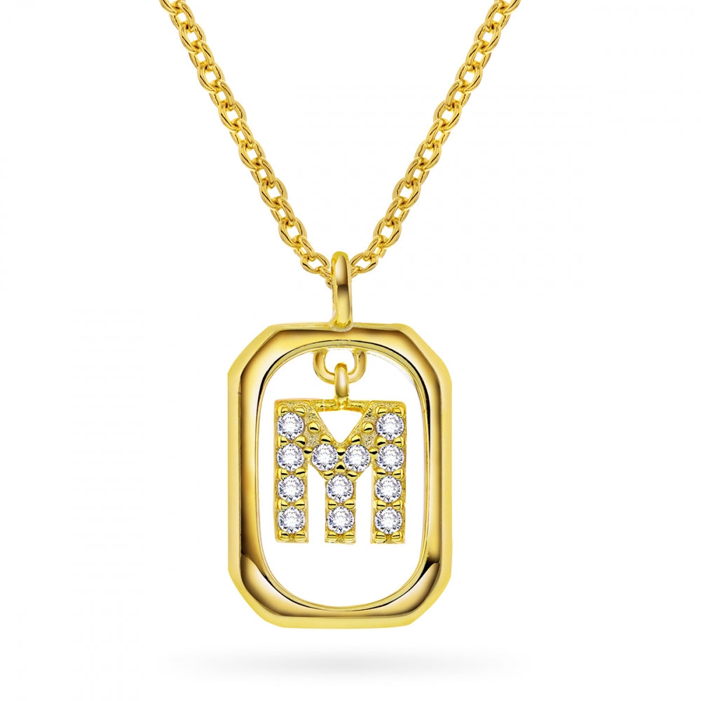 Jewelry Letters anheng i sølv med zirkonia, bokstav, bilde 29 av 57