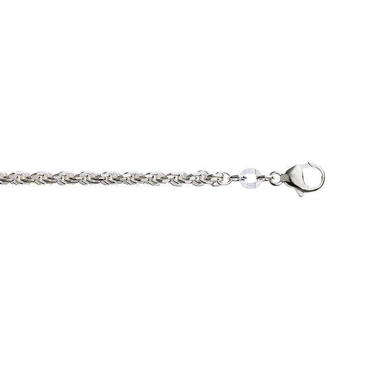 CORDEL ARMBÅND I SØLV 3,9 MM 19 CM 268118 - Bjerveur.noCORDEL ARMBÅND I SØLV 3,9 MM 19 CM 268118