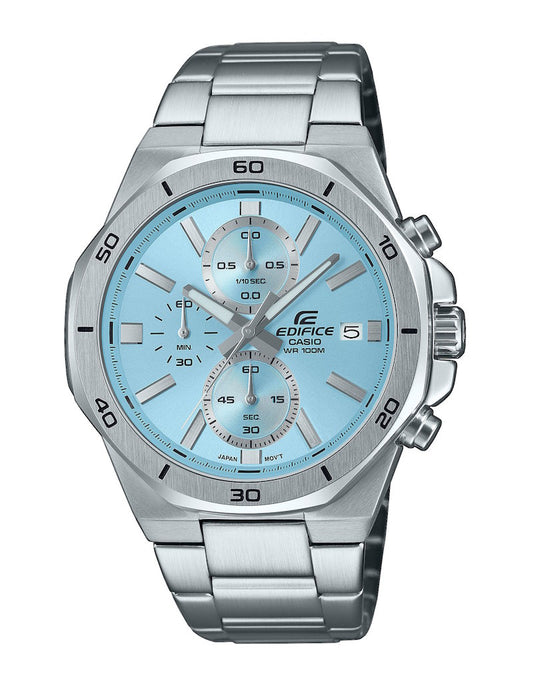 Casio Edifice EFV-640D-2BVUEF herreklokke i stål