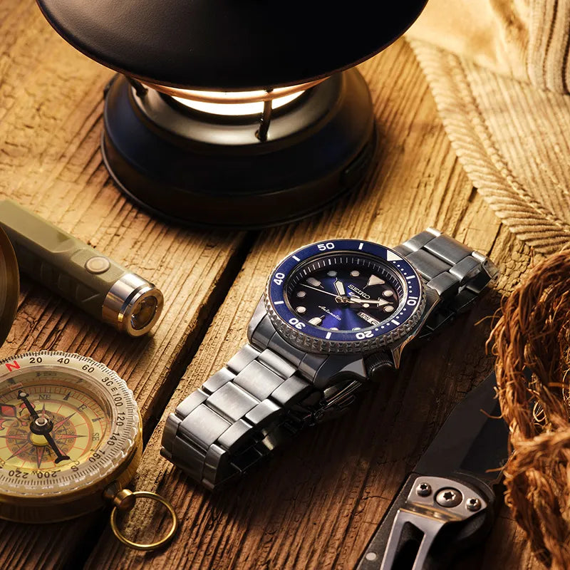 Seiko 5 Sports SRPD51 Herreklokke i Stål - Automatisk, bilde 8