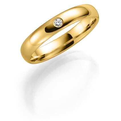 Deg&Meg Ring SE145 0,03 ct 585 Bredde 3,5 - Bjerveur.noDeg&Meg Ring SE145 0,03 ct 585 Bredde 3,5