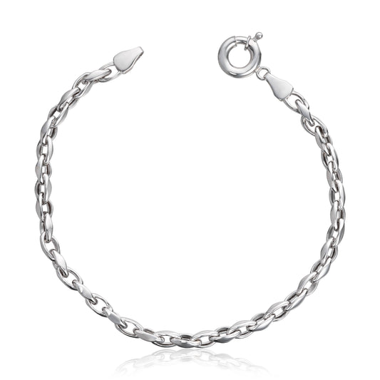 Armbånd i 14K hvitt gull - Bjerveur.no