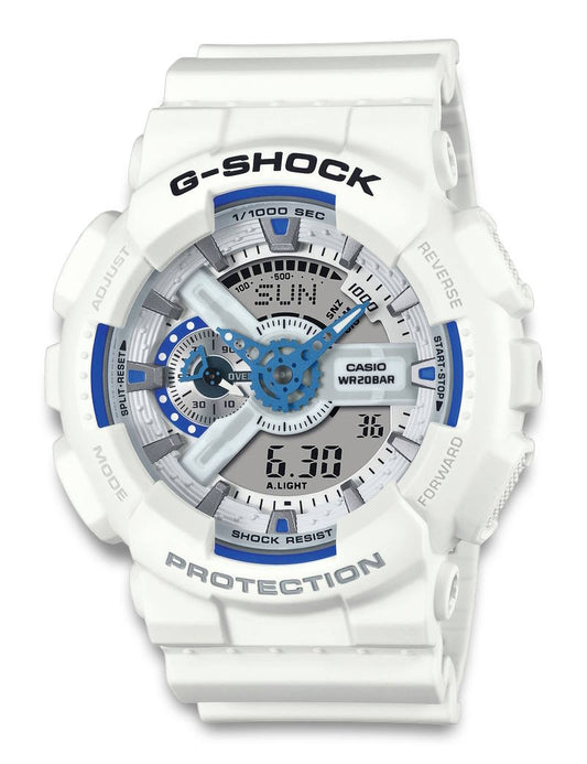 Casio G-Shock GA-110HDS-7AER herreklokke i resin - Ana-digi