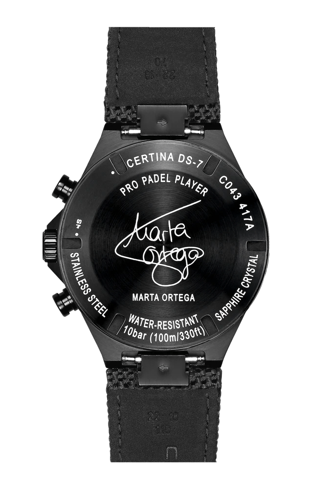DS - 7 Chronograph Padel Edition by Marta Ortega C043.417.38.201.10 - Bjerveur.noDS - 7 Chronograph Padel Edition by Marta Ortega C043.417.38.201.10