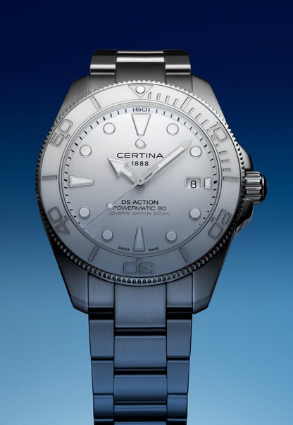 DS Action Diver 40,5 mm Powermatic 80 C048.407.11.011.00 - Bjerveur.noDS Action Diver 40,5 mm Powermatic 80 C048.407.11.011.00